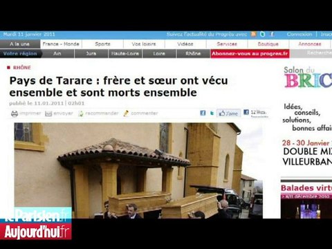 Frère et soeur, Georges et Catherine, 87 et 90 ans, meurent le même jour