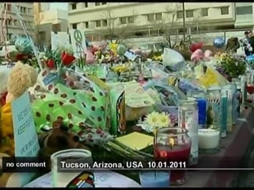 USA in mourning over Arizona shooting deaths - no comment