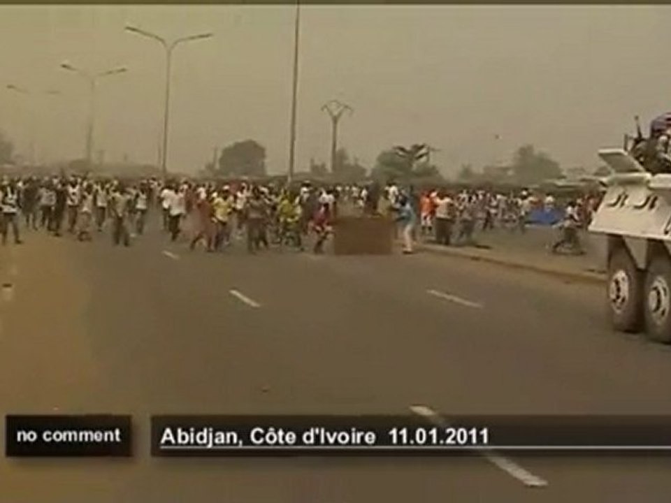 Violent Clashes in Ivory Coast - no comment