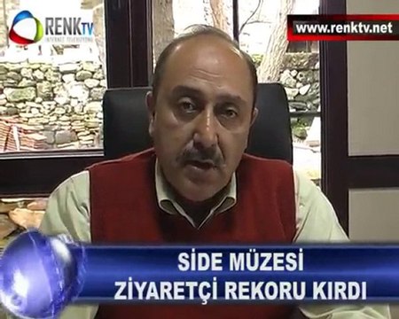 SİDE MÜZESİ ZİYARETÇİ REKORU KIRDI