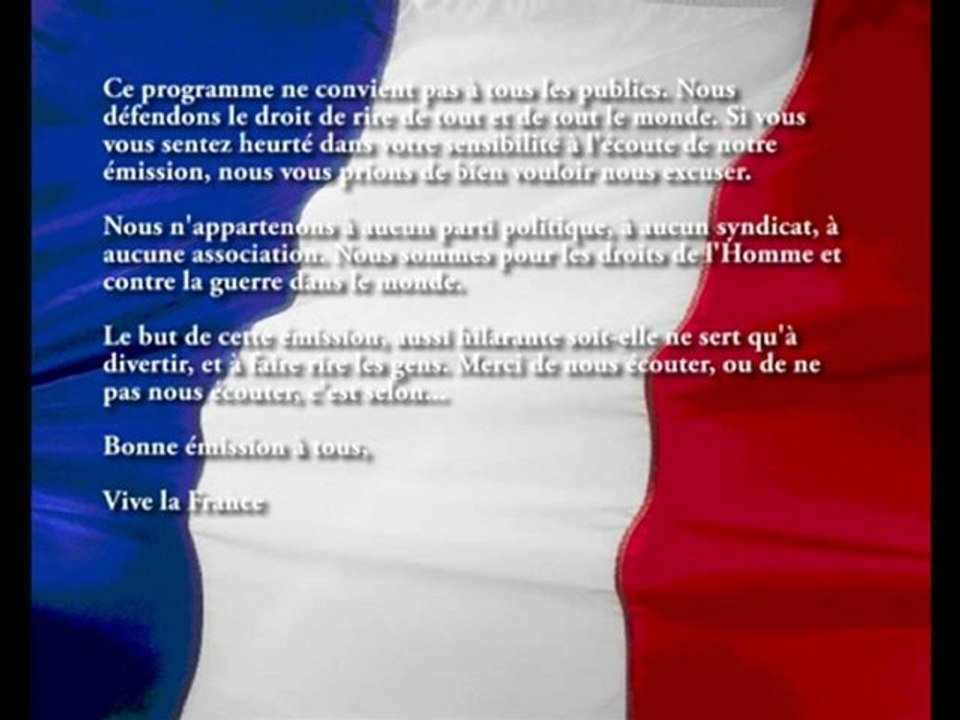 j'aime la France le matin 8 novembre 2010, 2ème partie fin