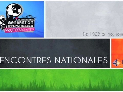 Histoire des Rencontres Nationales