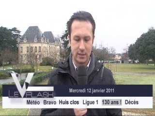 Le Flash de Girondins TV - Mercredi 12 janvier 2011