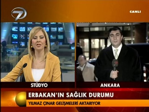 Saadet Partisi lideri Necmettin ERBAKAN Güven Hastanesinde