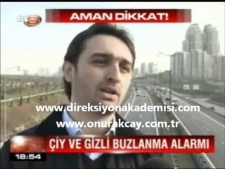 Sürücüler Gizli buzlanma ve kaygan zeminde ne yapmali?