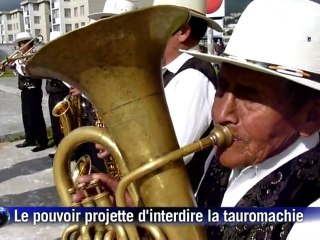 Equateur: les pro-corridas défilent à Quito