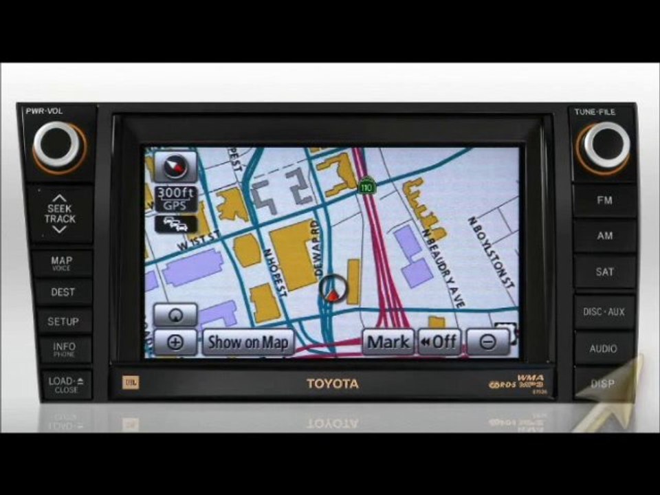 Toyota Tundra Navigation How To Adjust The Screen Brightness video
