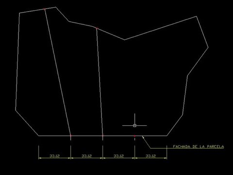 ARKITool, Top-DividirFijo,divide terreno en parcelas iguales