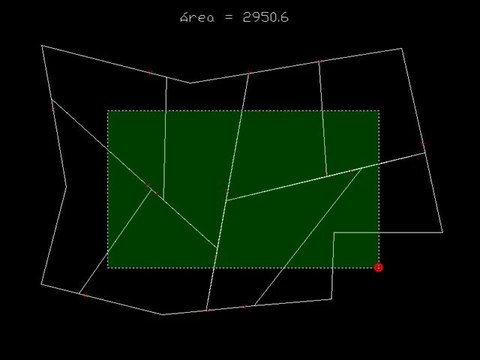 TOP-Dividir,divide poligonos irregulares en partes iguales.