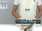 Fisch vakuumverpacken mit Lava