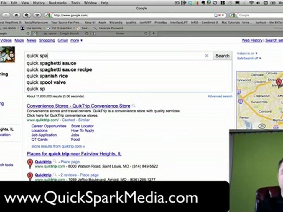 Are You on the 1st Page of Google? Quick Spark Media Is!