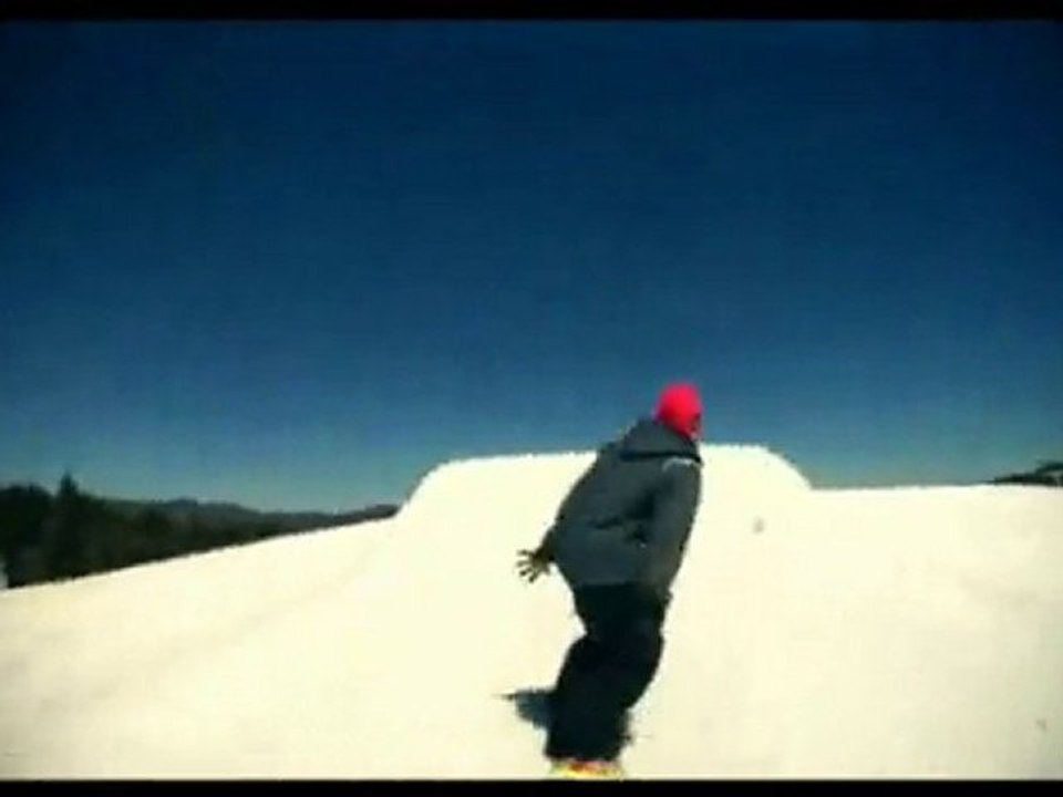 Numero incredibile con lo snow