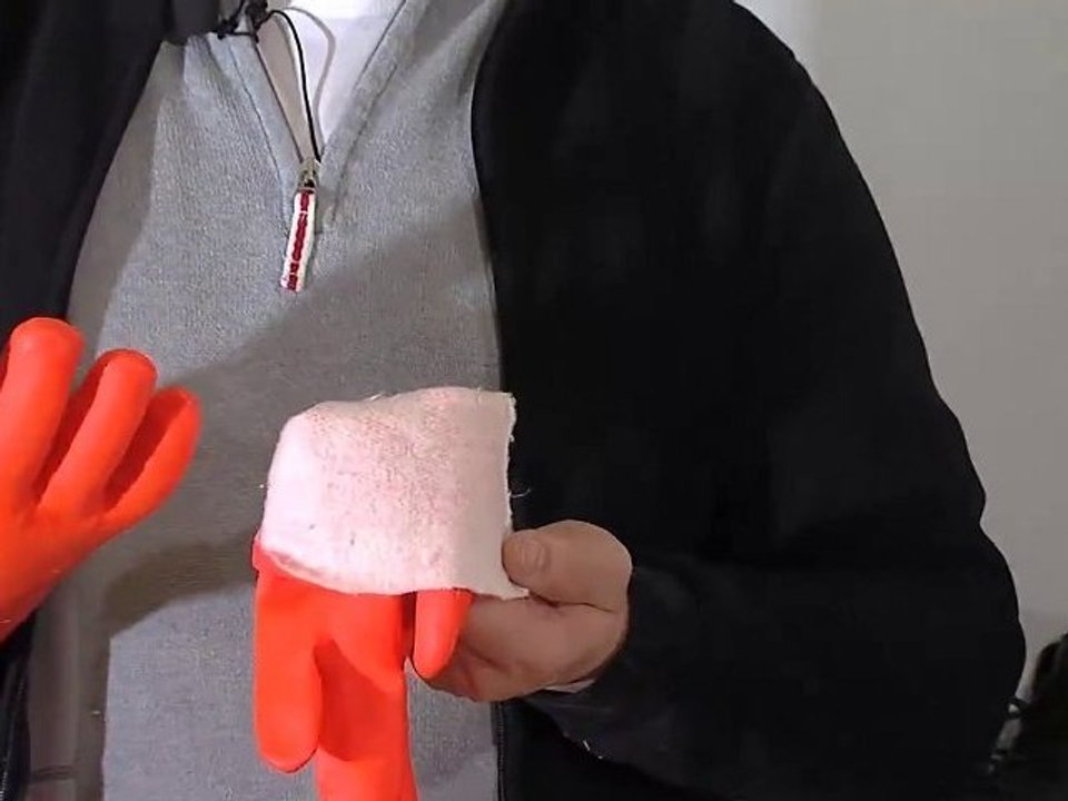 Signalfarben Sicherheit Arbeitshandschuhe North