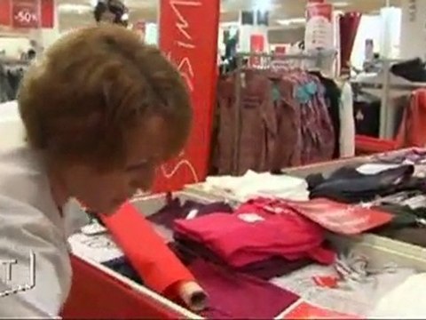 Les soldes d’hiver en action (La Roche-sur-Yon)