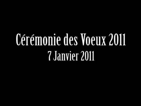 Cérémonie des Voeux 2011 - Annay sous Lens
