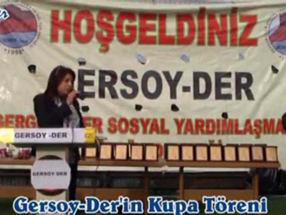 Gersoy-Der'de Kupa Töreni