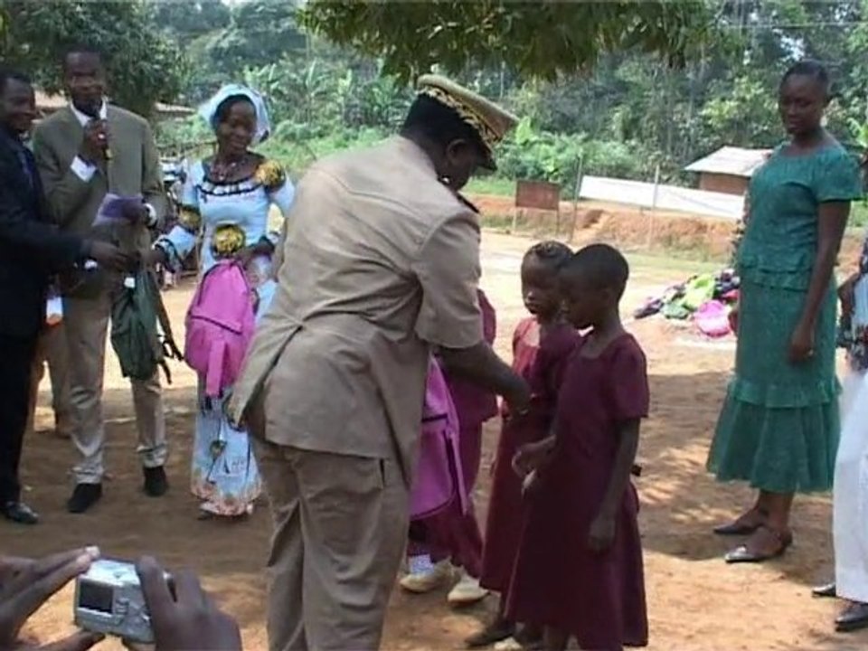 inauguration du centre culturel MAF à obokoé