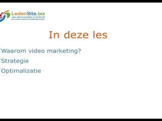 video marketing in het Nederlands
