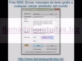 Enviar mensajes de texto gratis a cualquier celular alrededo