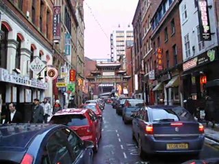 Le quartier chinois de Manchester