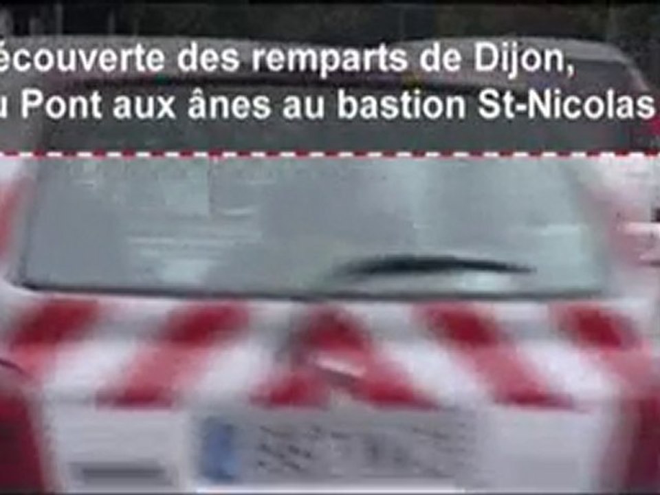 Découverte des remparts de Dijon,du pont aux anes au bastion