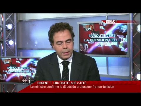 Luc Chatel invité d'iTélé/Radio Classique - 13 janvier 2011