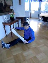 Preventive Achilles Heel Pain exercises | The Towel Stretch