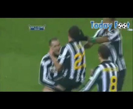 Juventus 2-0 Catania Gol Krasic Pepe Coppa Italia Tim Cup