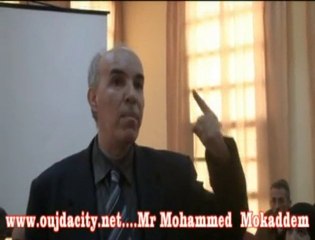 تدخل ذ , محمد مقدم خلال اليوم الدراسي حول التغذية المدرسية