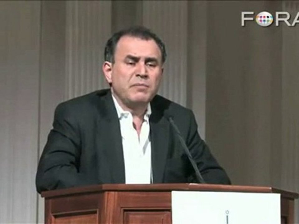 Nouriel Roubini: Time to Close the Financial Supermarkets