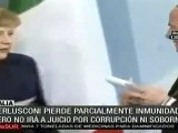 Berlusconi pierde inmunidad pero no irá a juicio
