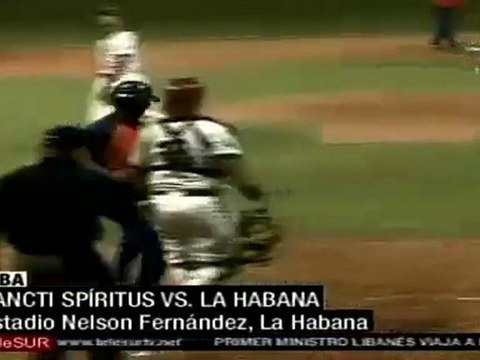 Beisbol cubano: La Habana se impuso 4-3 sobre Sancti Spíritus