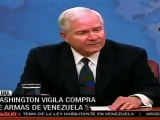 EEUU vigila compra de armas de Venezuela