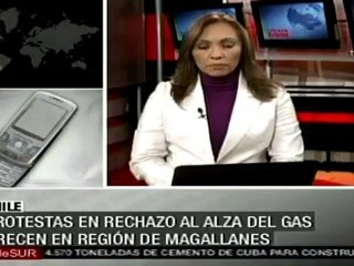 Habitantes de Magallanes, en huelga por aumento del gas, piden justicia para muertas