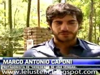 Los galanes de Herederos de una venganza