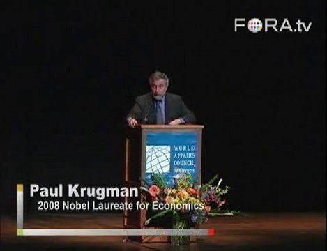 Paul Krugman Supports Stimulus, Warns No Quick Fix