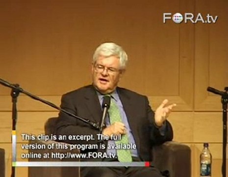 Newt Gingrich: Sun Controls the Climate, Not Humans
