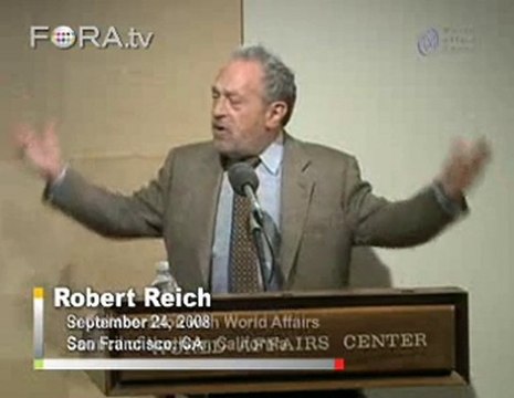 Reich on the Blunders of Ben Bernanke and Henry Paulson