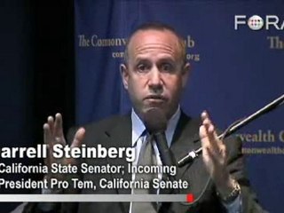 Darrel Steinberg on Greening Education