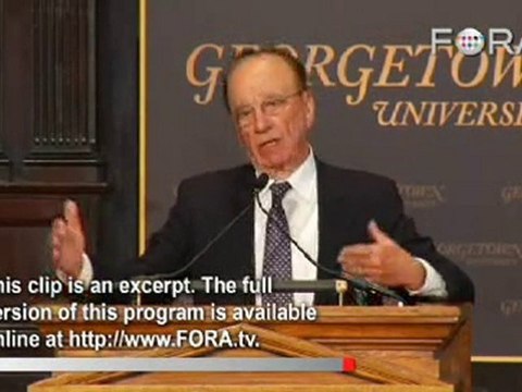 Rupert Murdoch on MySpace Vs. Facebook