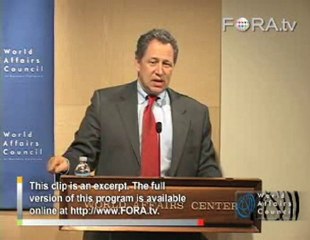 David Rothkopf on the Federal Bailout of Private Finance