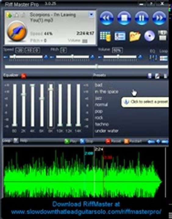 Scorpions 'Im Leaving You' Lead Guitar Solo Slowed Down