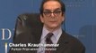 Charles Krauthammer Proposes an Unusual Gasoline Tax