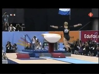 Ariella Kaeslin: EF: Vault 1 - 2010 World Championships