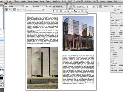 Texte - Vectorworks 2011