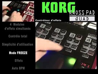 Korg KAOSSPAD QUAD (La Boite Noire)