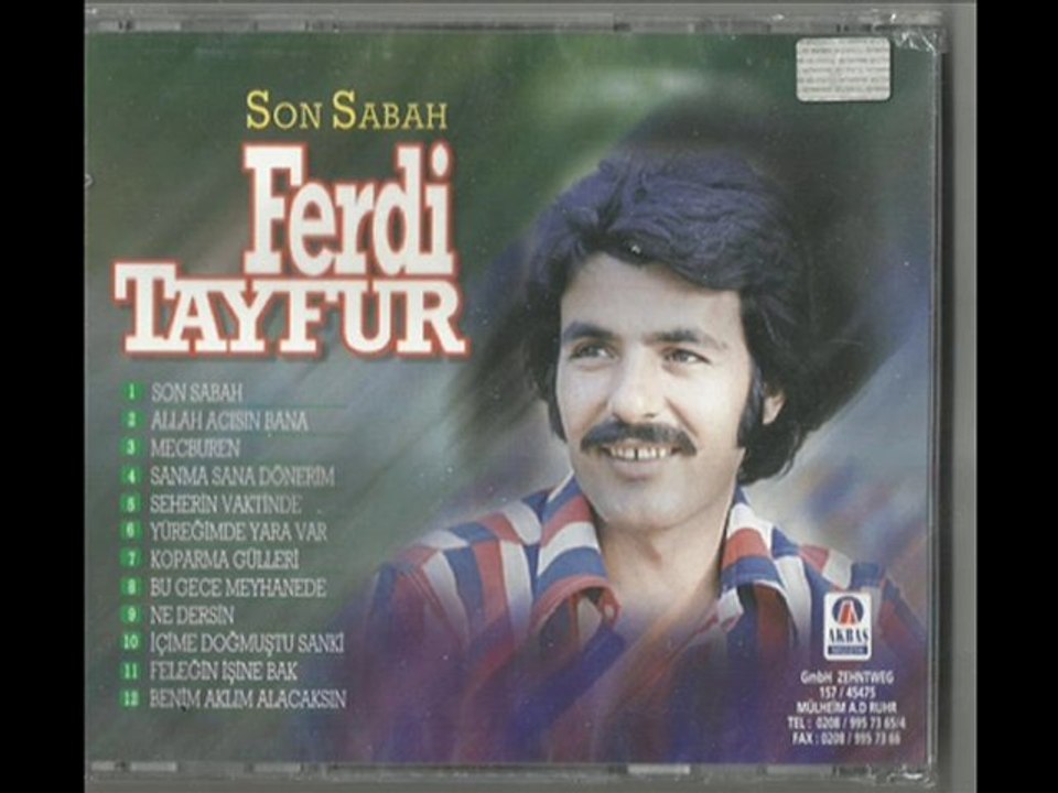 FERDİ TAYFUR-YÜREĞİMDE YARA VAR akbaş cd