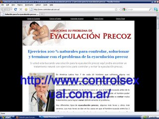 Ejercicios para la eyaculacion precoz