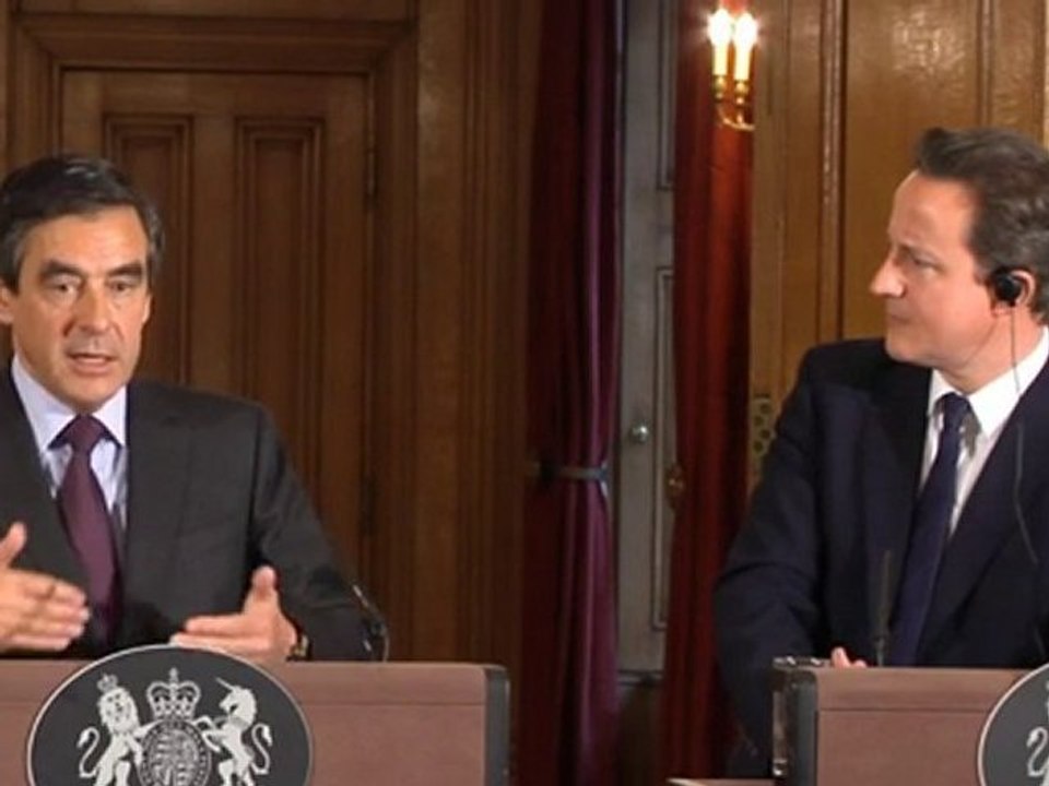 Fillon et Cameron répondent à la presse