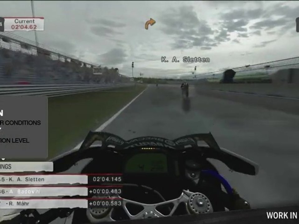SBK 2011 - Gameplay Footage Assen in Rain